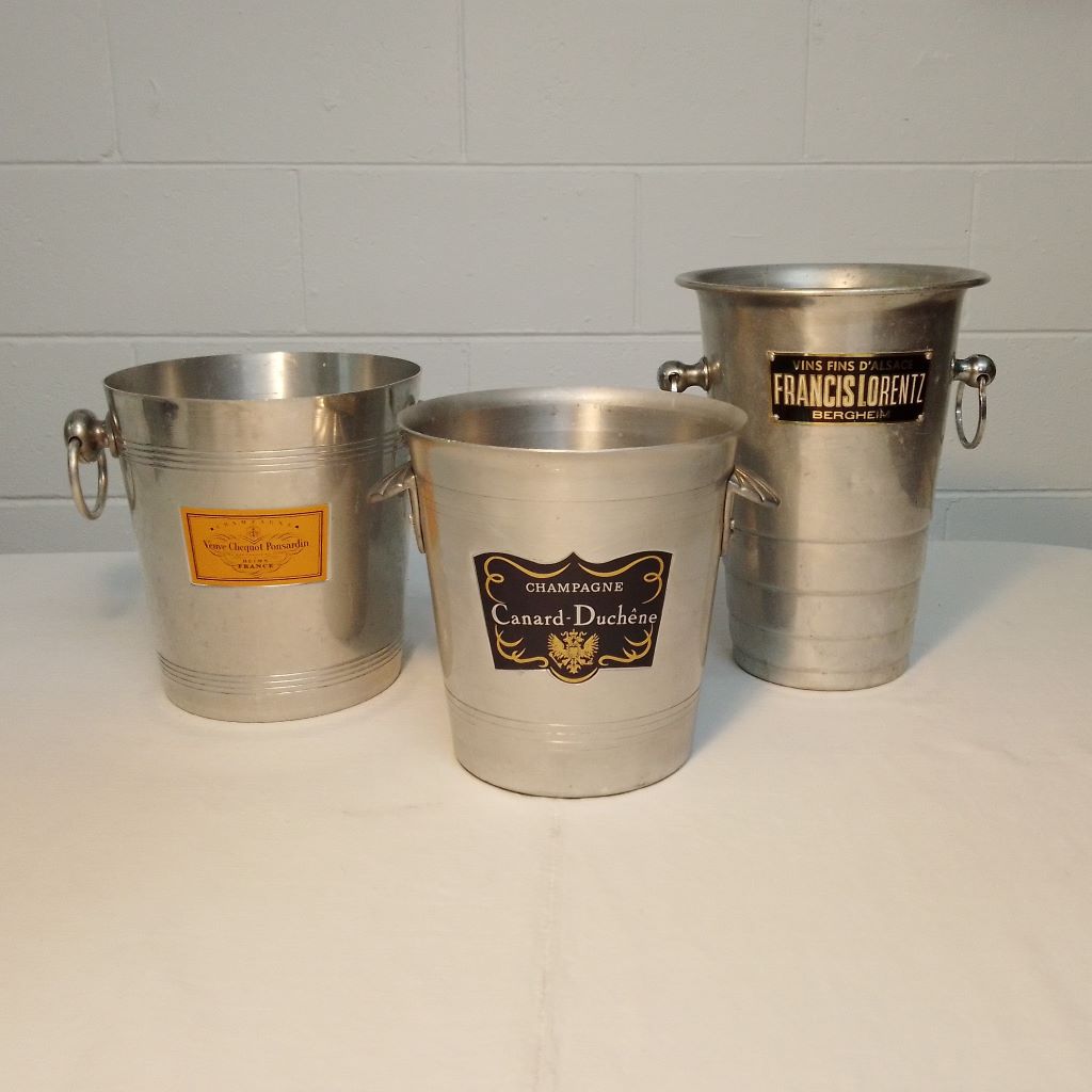 French champagne buckets from French Originals N