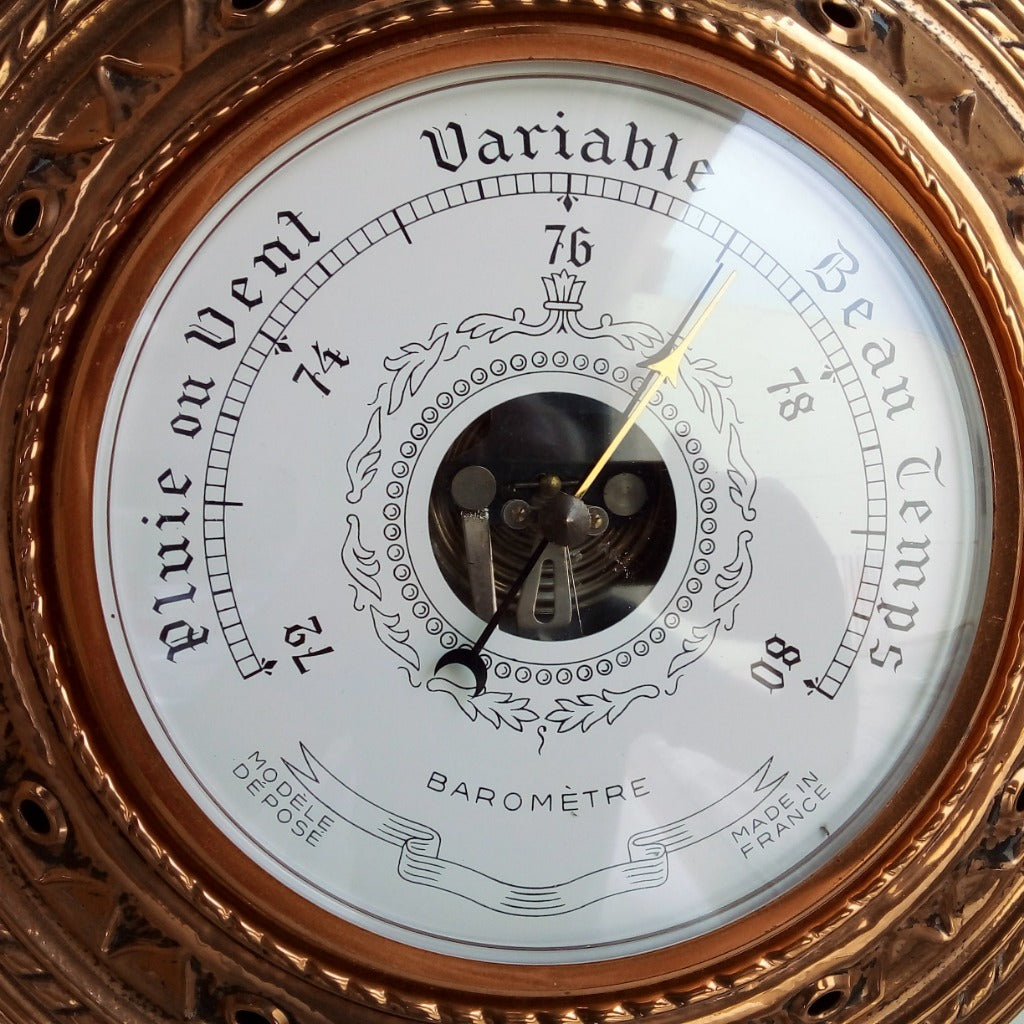 Copper Bedwarmer Barometer – French Originals