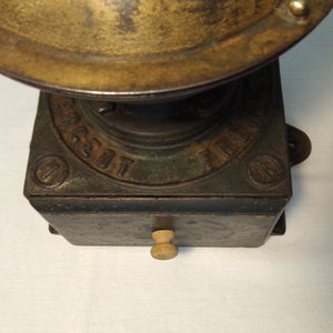 A1 marking on French antique peugeot coffee grinder from French Originals NZ
