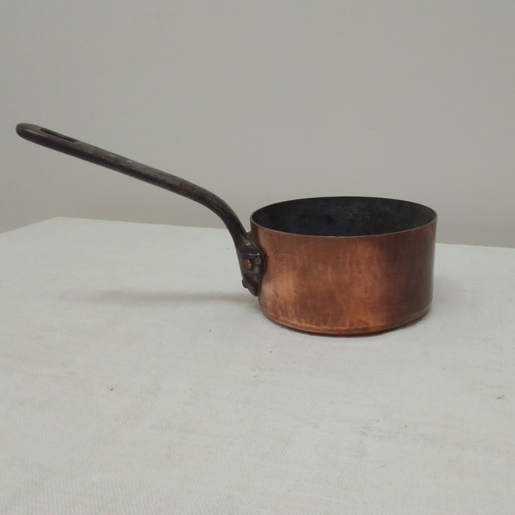 Allez Freres antique copper pot from French Originals NZ