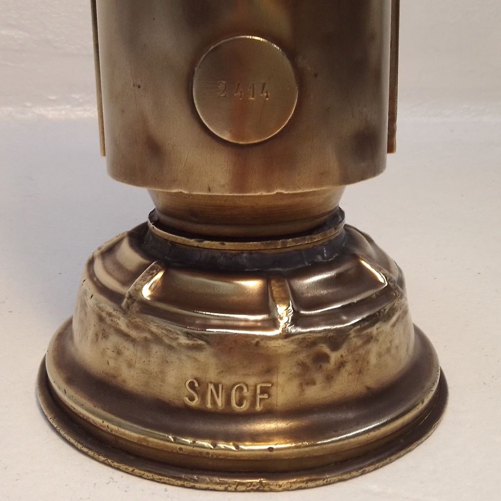 Antique SNCF Railway Signal Lamp – French Originals
