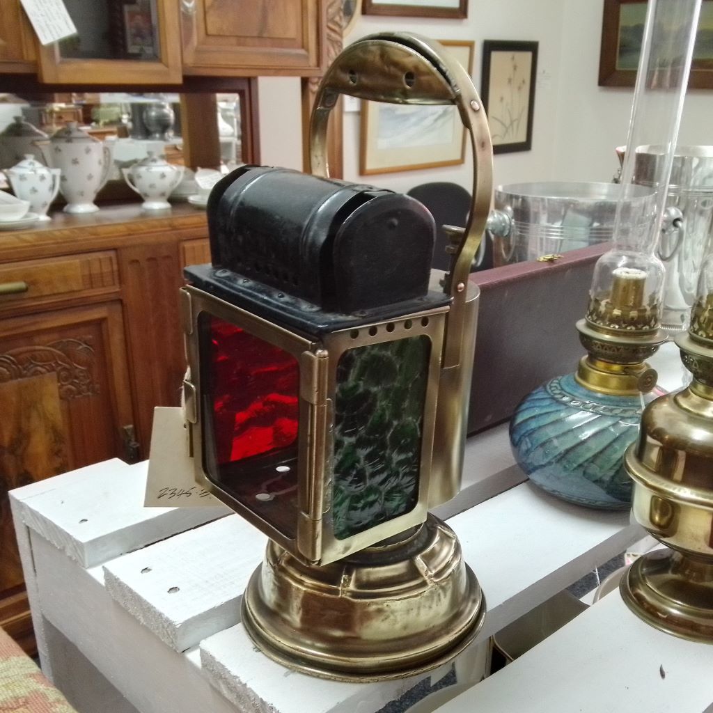 Antique SNCF Railway Signal Lamp – French Originals