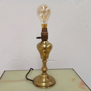Antique French whale oil lamp converted to electric at French Originals NZ