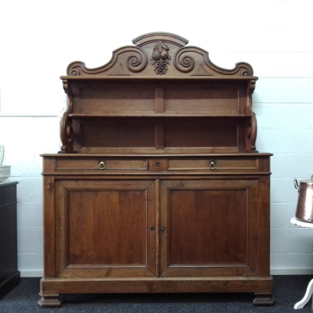 French Antique 1800s Saint Hubert buffet from French Originals NZ