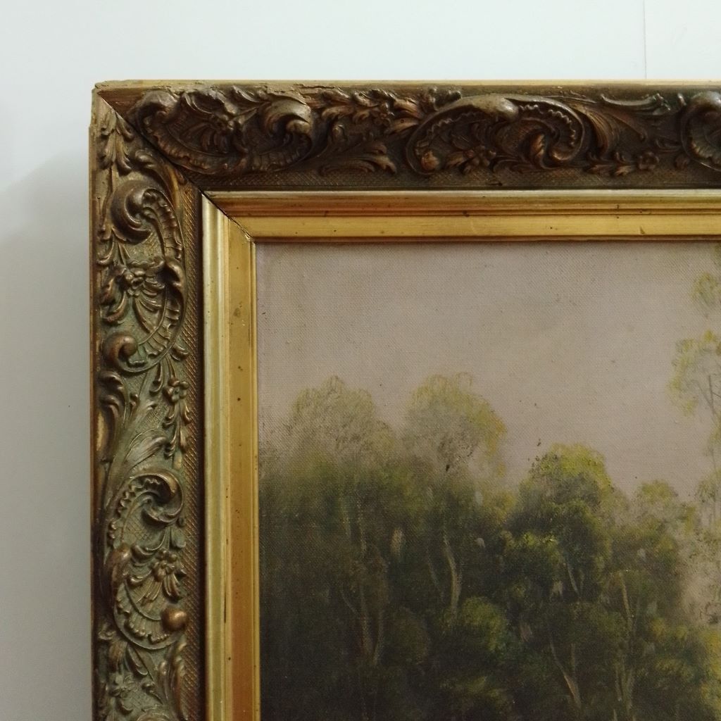 French antique gilded frame at French Originals NZ