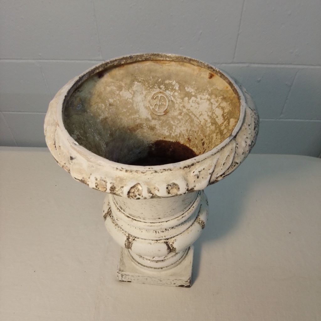 French Antique cast iron urn from French Originals NZ