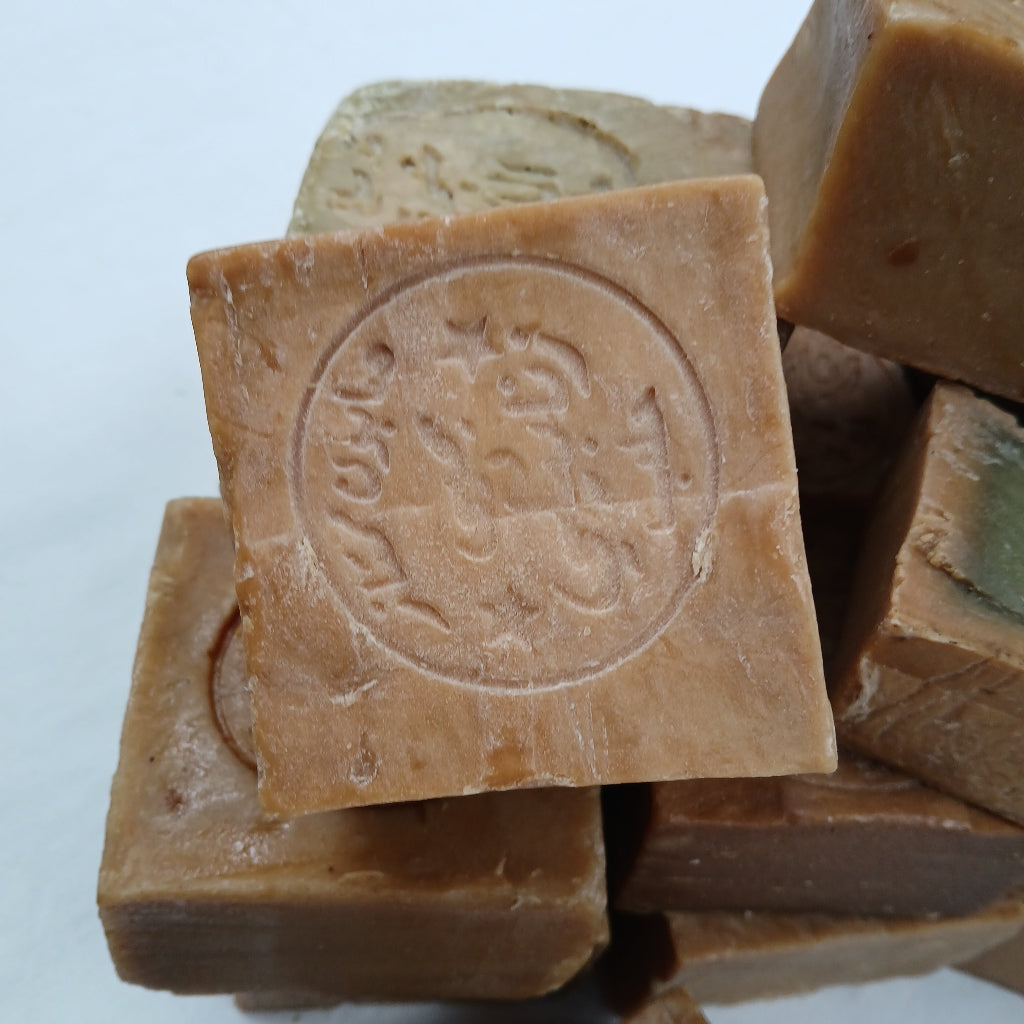 Bar of Aleppo Soap at french Originals NZ