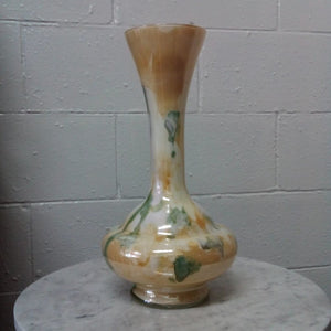 French Vintage marbled glass vase at French Originals NZ