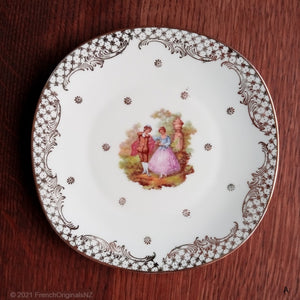 Limoges Porcelain Plate Fragonard design A from French Originals NZ