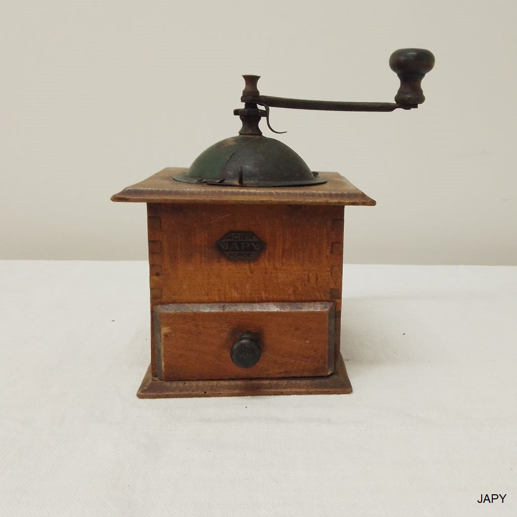 Vintage French coffee grinder Japy from French Originals NZ