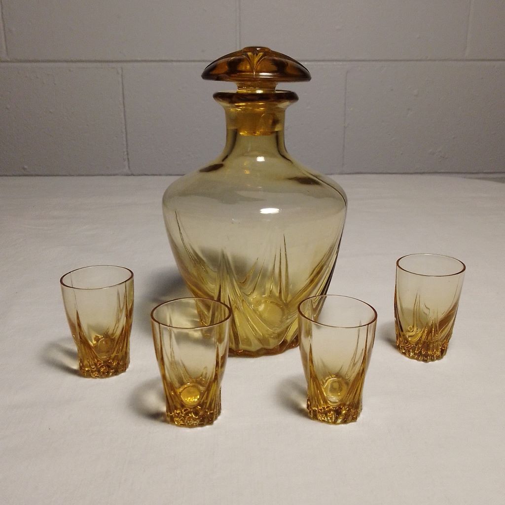 Vintage French decanter set from French Originals NZ