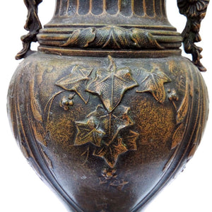 Ivy leaf pattern on French antique urn at French Originals NZ