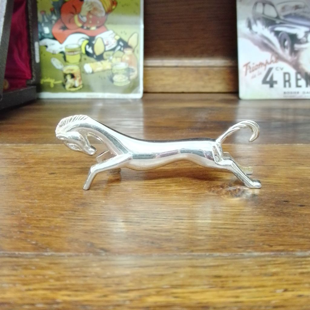 silver plated French vintage horse knife rests at French Originals NZ