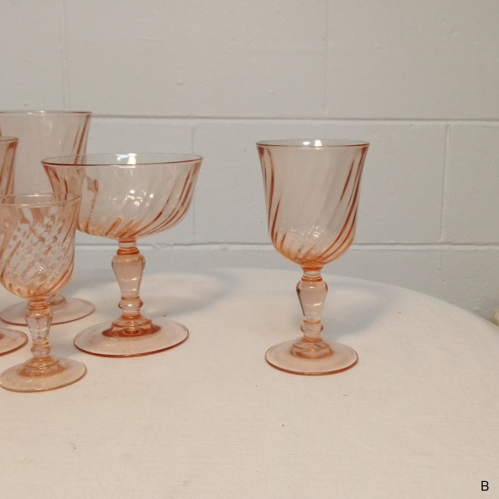 size B Rosaline French Vintage glass from French Originals NZ