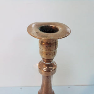 slightly wavy lip of French antique candlestick at French Originals NZ