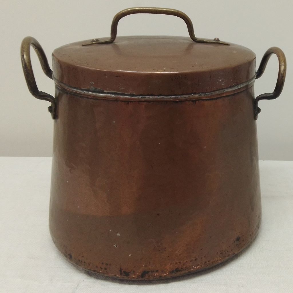 Antique French Copper pot FrenchOriginalsNZ