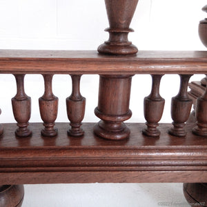 Antique French table spindle detail NZ