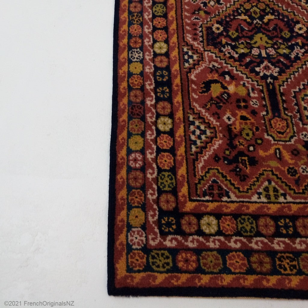 Vintage French Rug made in Aubusson NZ