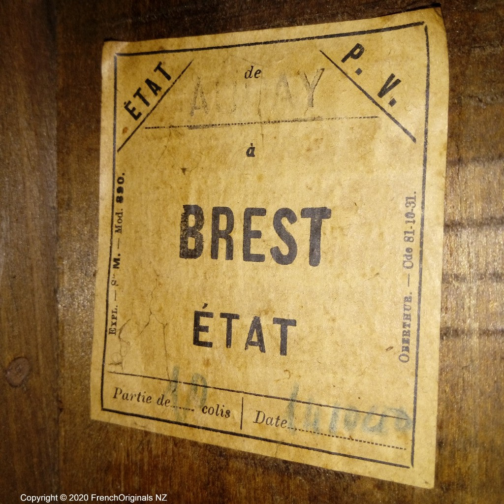 Breton Furniture Label NZ