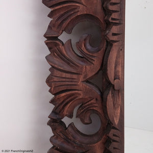 French Antique Acanthus Motif Carving