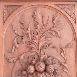 French Antique Buffet Carving Detail NZ