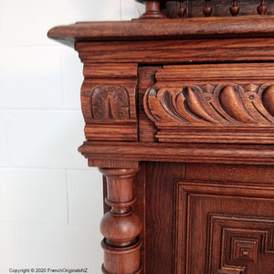 French Renaissance Oak Dresser NZ
