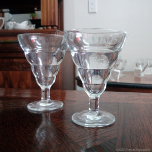 French Vintage Glasses  made by BVB 