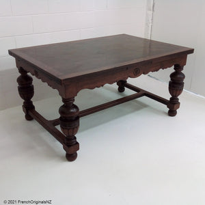 French Oak Antique Vintage Table NZ