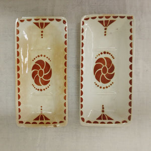 French Vinatge soap dishes art deco style from FrenchOriginalsNZ
