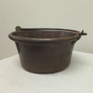 Old French aged copper pot fromFrench Originals NZ