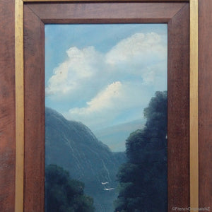 Paul Wren oil in original frame NZ