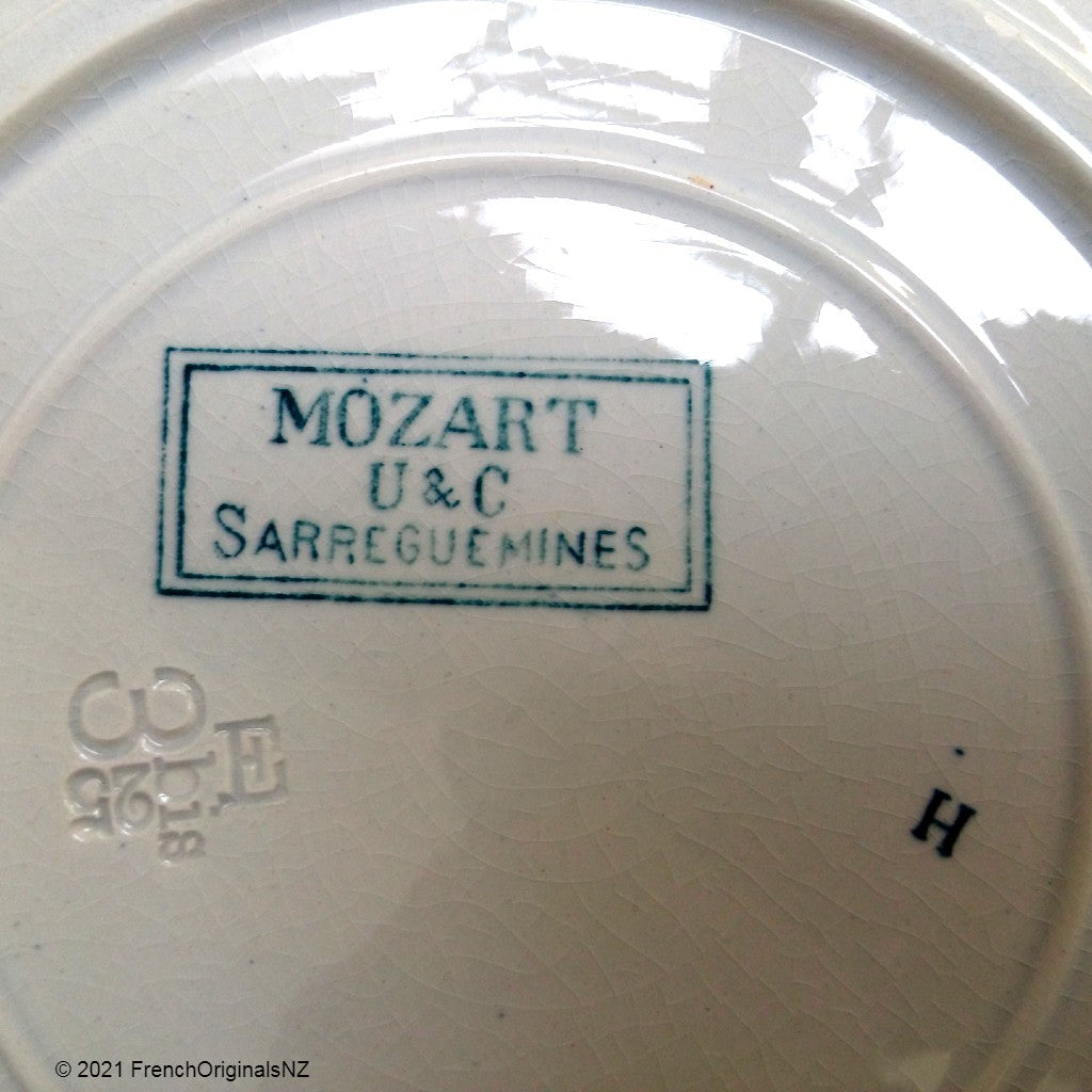 Sarreguemines Pottery Mark NZ