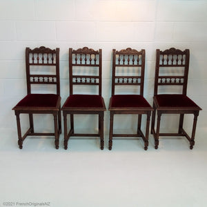 Set of French antique chairs NZ
