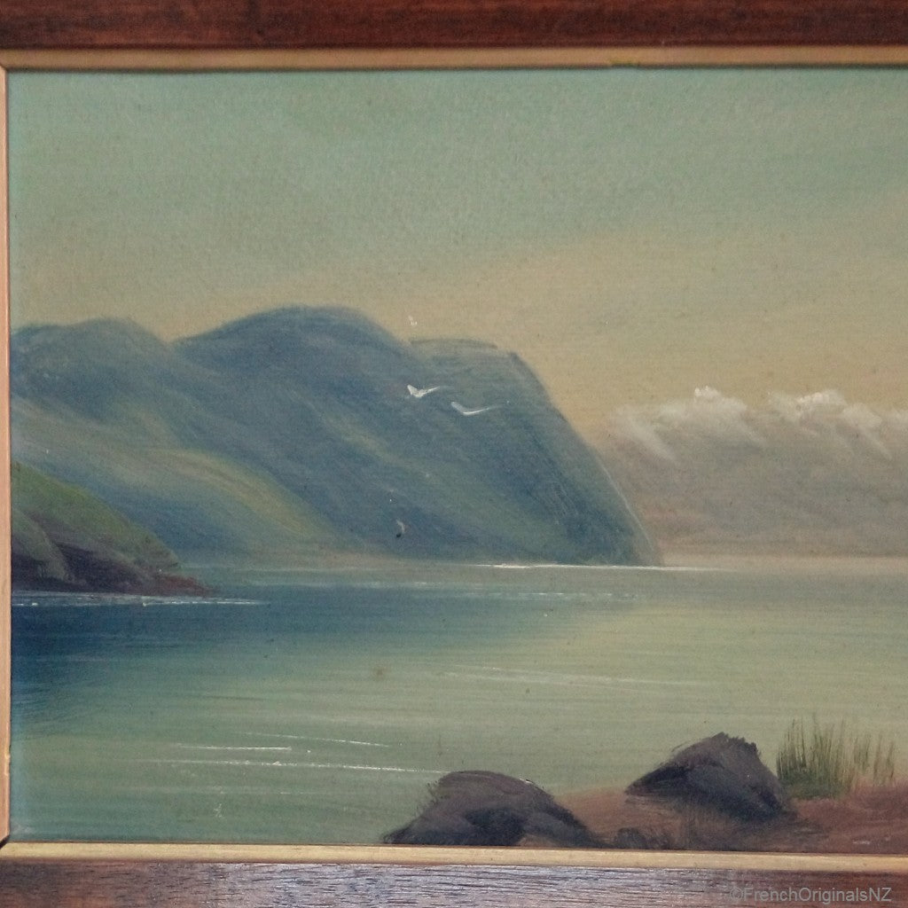Victorian New Zealand Artist Paul Wren original oil painting