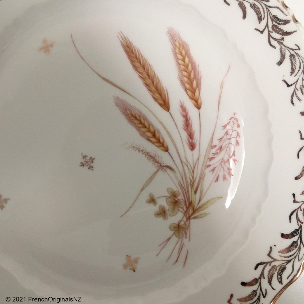 Vintage French Porcelain Plate NZ