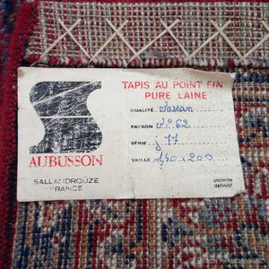 Vintage French Rug Label NZ