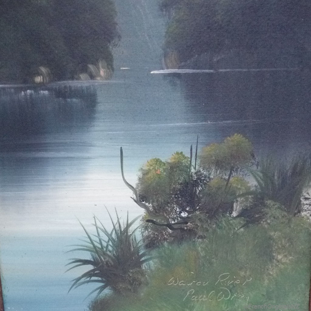 Wairau River Paul Wren oil painting NZ